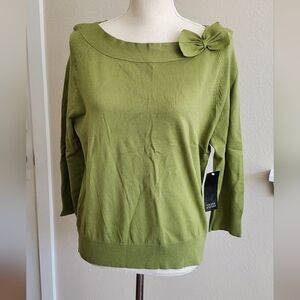 Valerie Stevens Green Top-Large